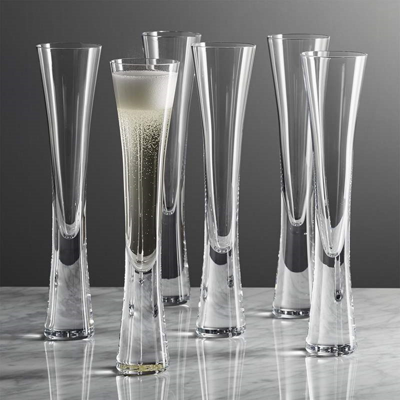 Handleless Champagne Glasses G - Crystal Wine Glass review and price