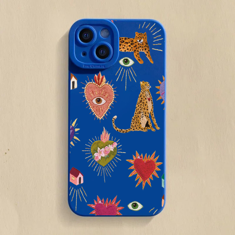 Floral Leopard Eyes Phone Case - Samsung Galaxy S25 review and price
