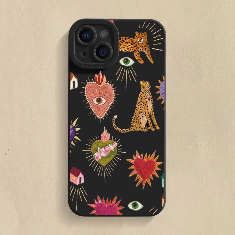Floral Leopard Eyes Phone Case - Samsung Galaxy S25 review and price