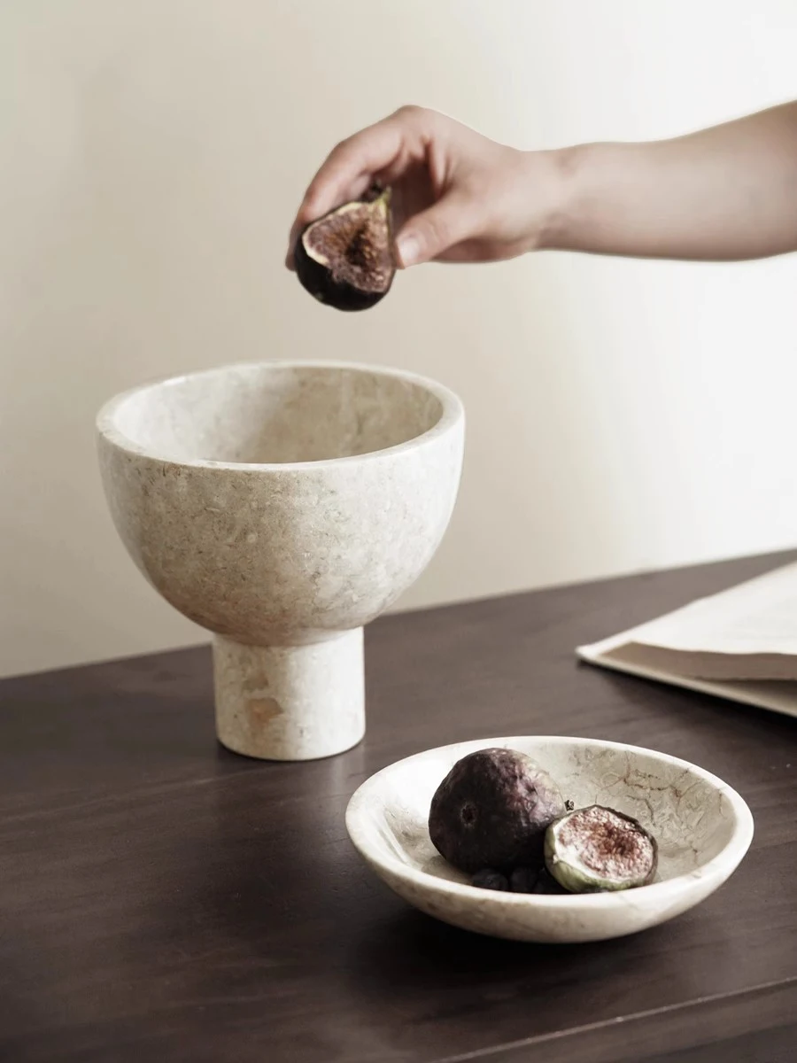 Compote Marble Material Sundri - Luxury Lifestyle Items review and price