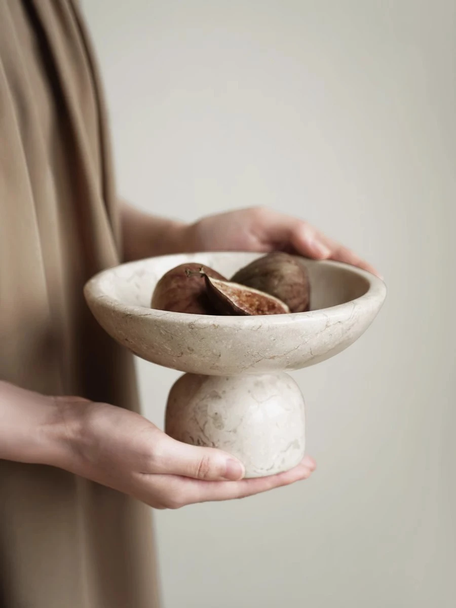Compote Marble Material Sundri - Luxury Lifestyle Items review and price