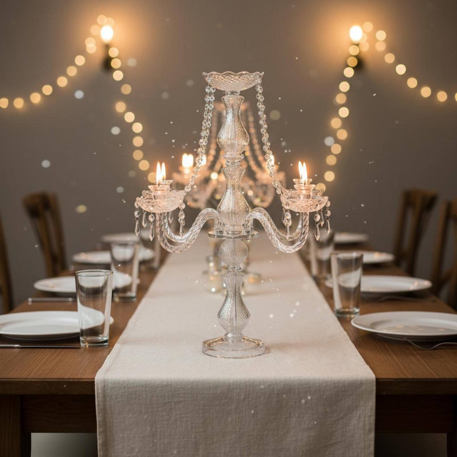 Crystal Candelabra Elegant Wed - Luxury Lifestyle review and price