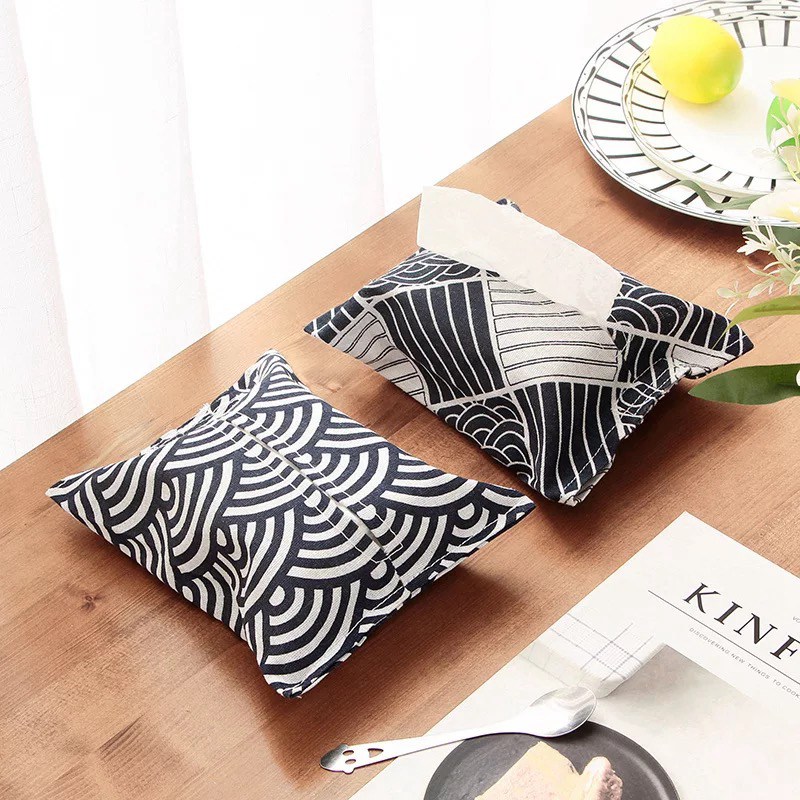 Cotton linen Tissue Box Car Ti - Linen Napkin Set review and price