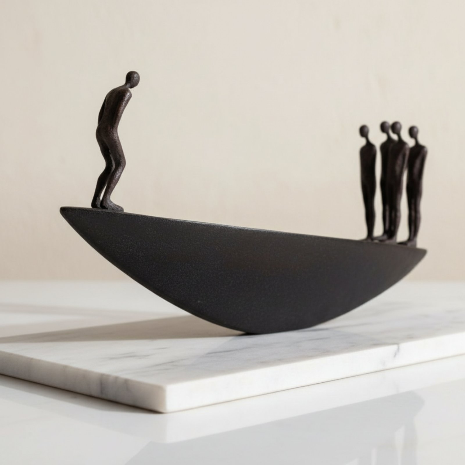 Modern Resin Sailboat Statue A - Luxury Lifestyle Items review and price