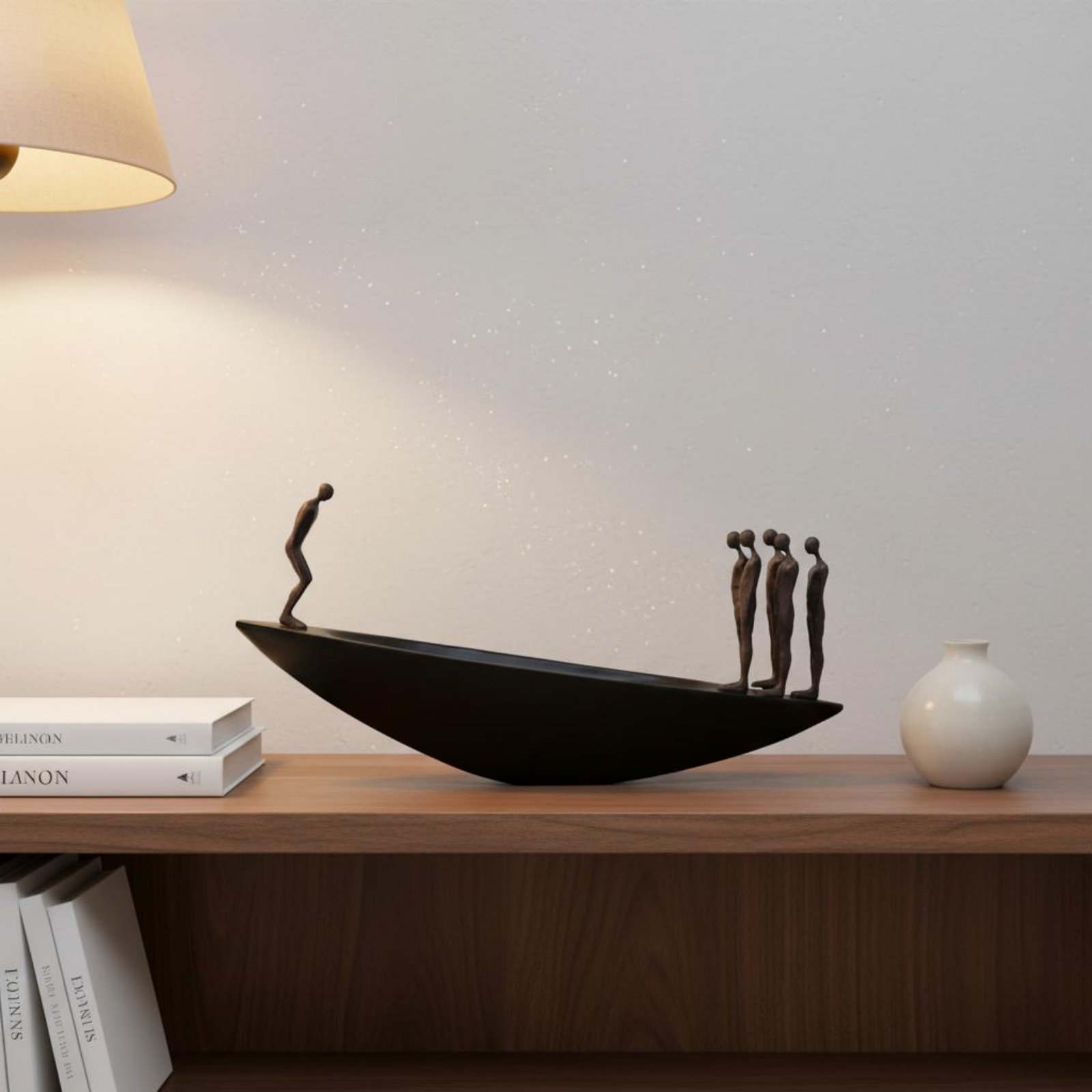 Modern Resin Sailboat Statue A - Luxury Lifestyle Items review and price