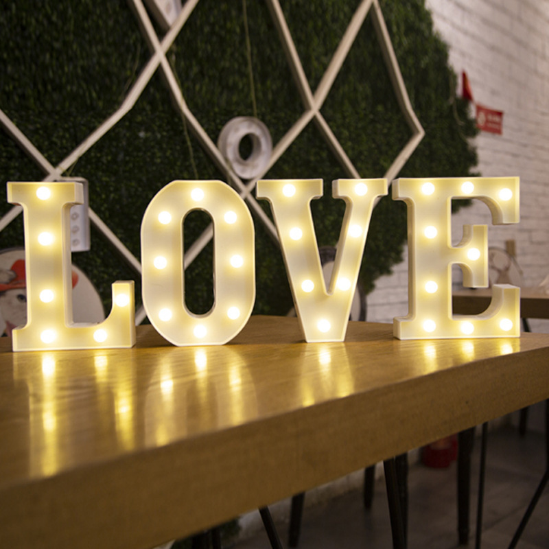 Luxury Alphabet Letter LED Lig - Luxury Lifestyle Items review and price