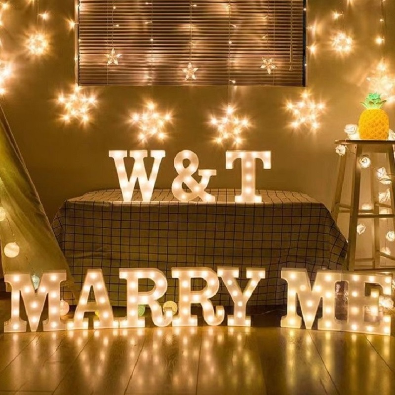 Luxury Alphabet Letter LED Lig - Luxury Lifestyle Items review and price