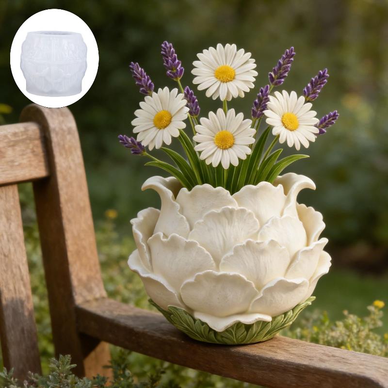 3D Handmade Peony Flower Pot S - Luxury Lifestyle Items review and price