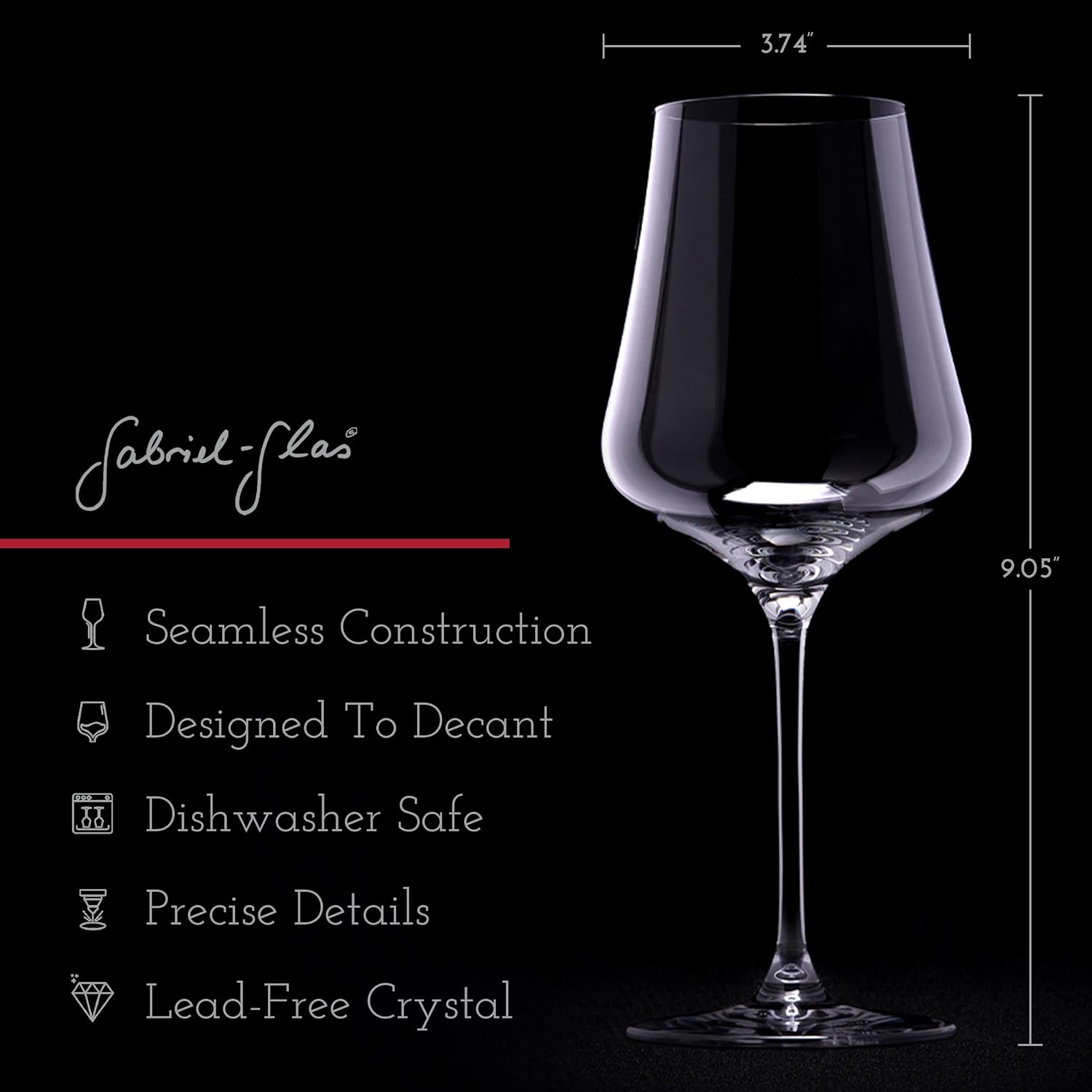 StandArt Crystal Wine Glasses, - Crystal Wine Glass review and price