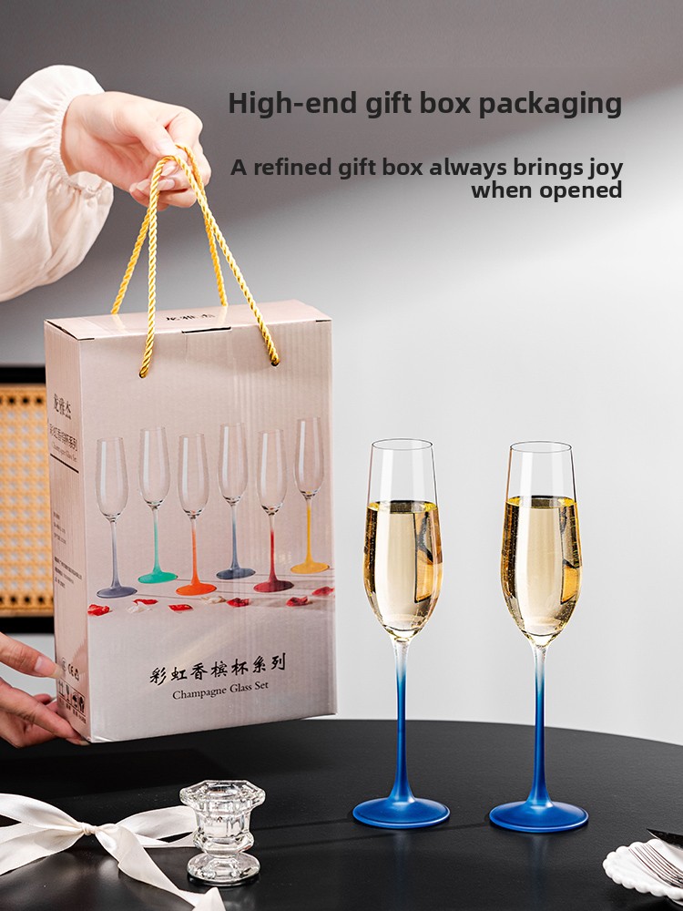 2026 New Champagne Glass Set H - Crystal Wine Glass review and price