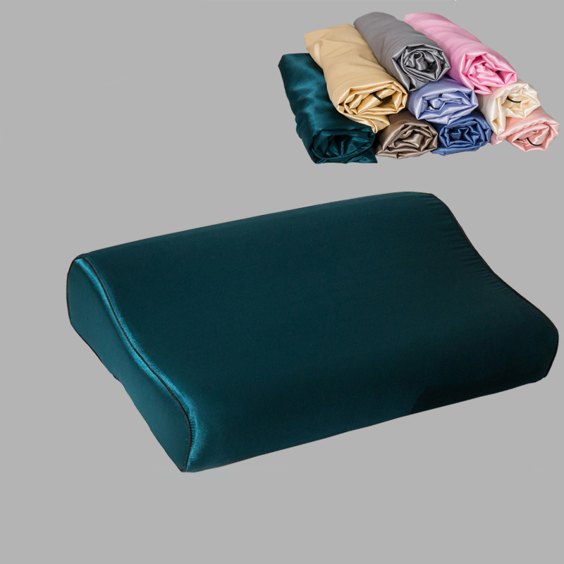 Imitation Silk Satin Latex Pil - Silk Pillowcase Set review and price