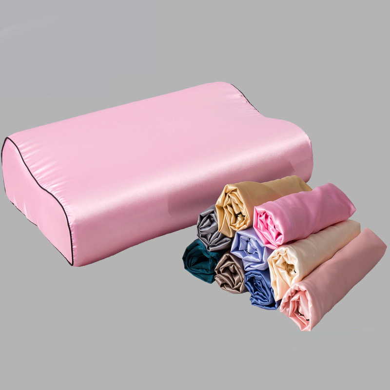 Imitation Silk Satin Latex Pil - Silk Pillowcase Set review and price